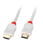 Lindy - Cavo HDMI - HDMI maschio a HDMI maschio - 1 m - tripla schermatura - bianco